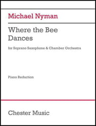 Where the Bee Dances Soprano Sax and Piano Reduction cover